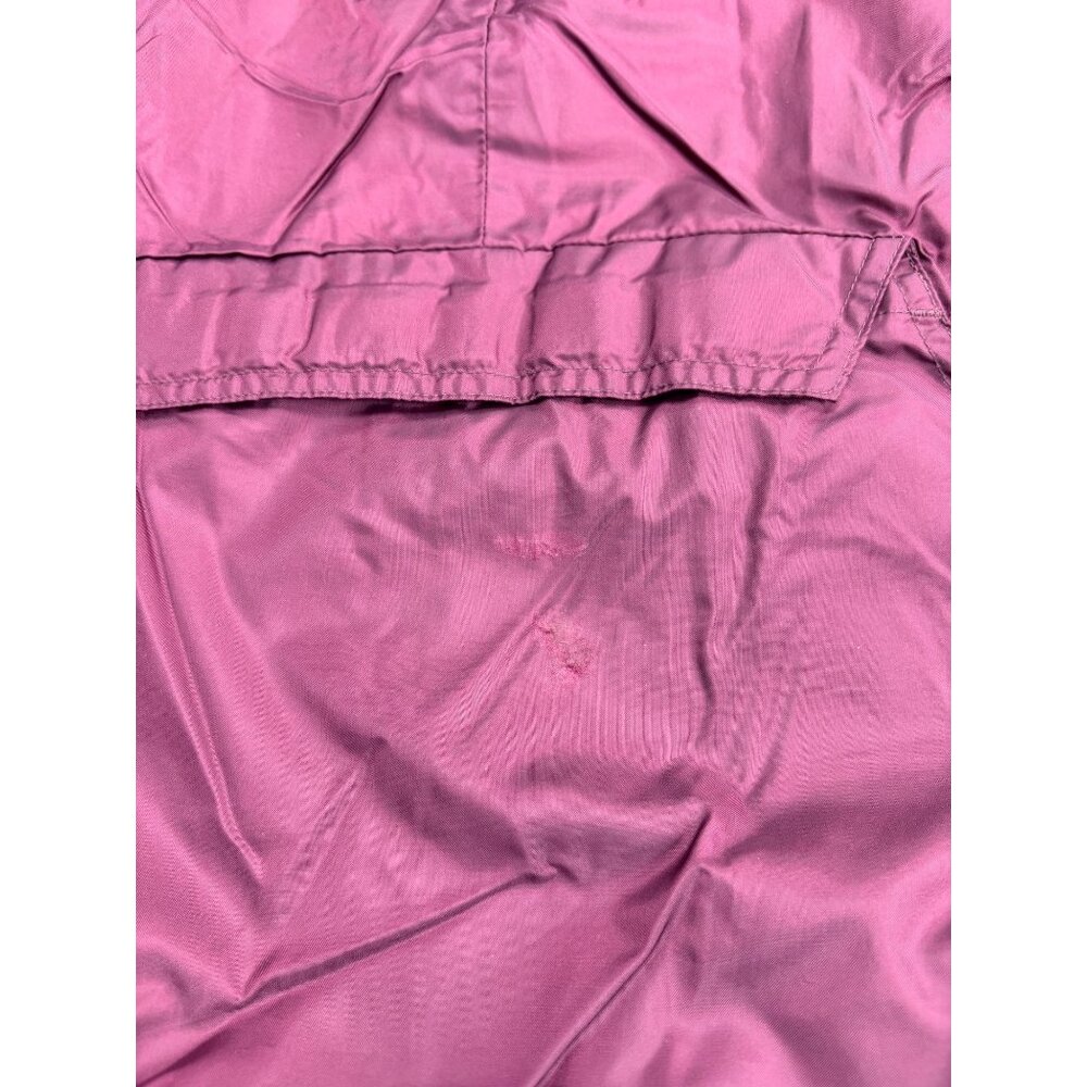 Charles River Apparel Hooded Windbreaker Jacket S Nylon Shell & Cotton Lining - Picture 6 of 8